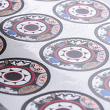 圓形PVC合成(珠光)防水貼紙