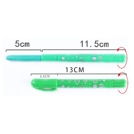 24色水溶性可水洗旋轉蠟筆盒裝組
