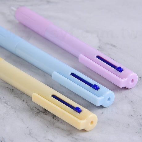 3色塑料筆桿多色筆
