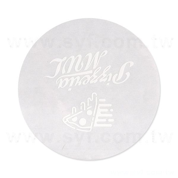 圓形透明防水貼紙