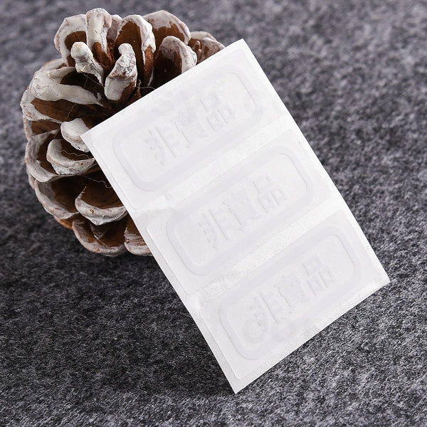 方形透明防水貼紙