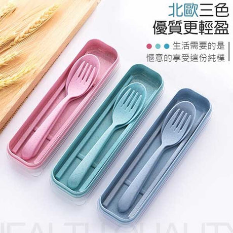 小麥秸稈餐具組
