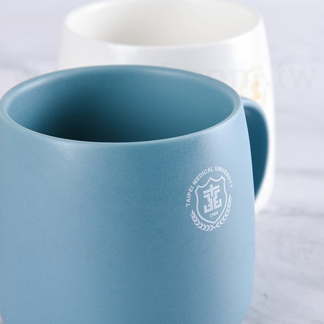 500ml陶瓷馬克杯-圓筒造型客製咖啡杯