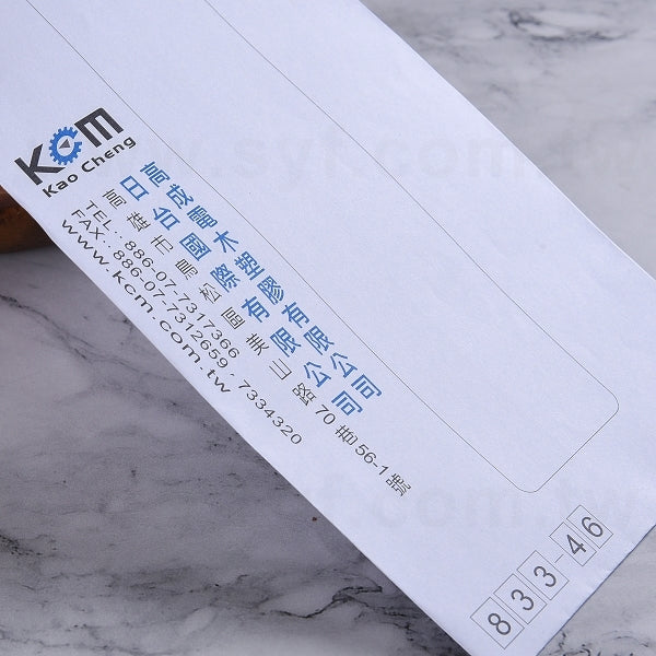 中式彩色信封