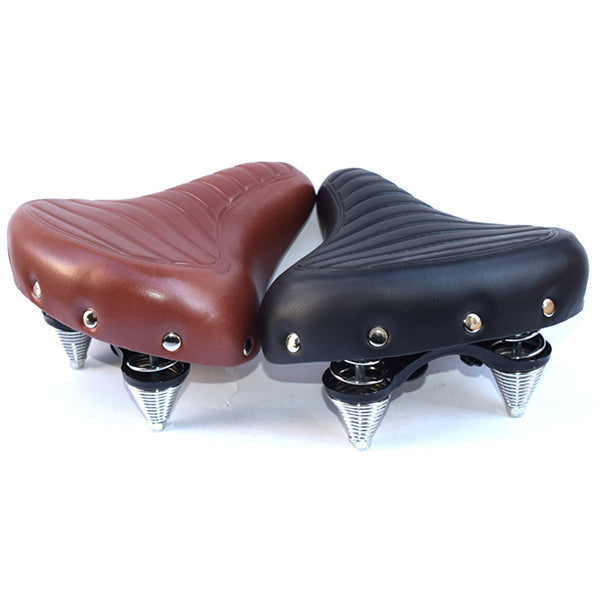 加寬舒適鉚釘設計款自行車坐墊