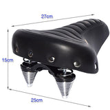 加寬舒適鉚釘設計款自行車坐墊