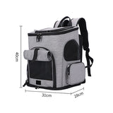 折疊寵物雙肩後背包