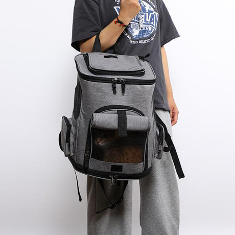 折疊寵物雙肩後背包