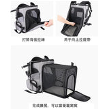 折疊寵物雙肩後背包