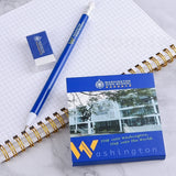 四入文具組-拉鍊袋/自動鉛筆/橡皮擦/便利貼