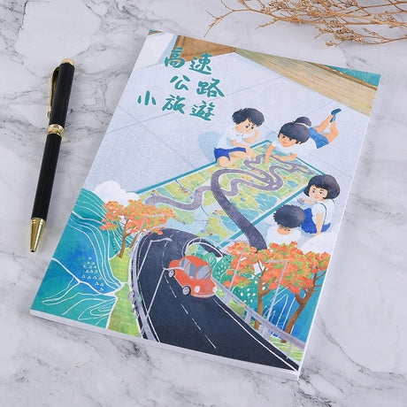 25K膠裝筆記本