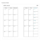 2025-48K工商日誌內頁-全筆記式(10x17cm)-可客製化內頁及印LOGO