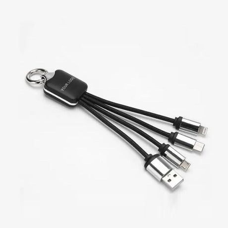 三合一發光USB傳輸充電線