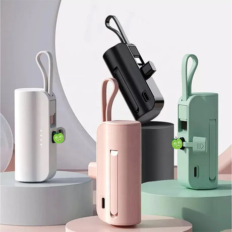 迷你支架膠囊行動電源