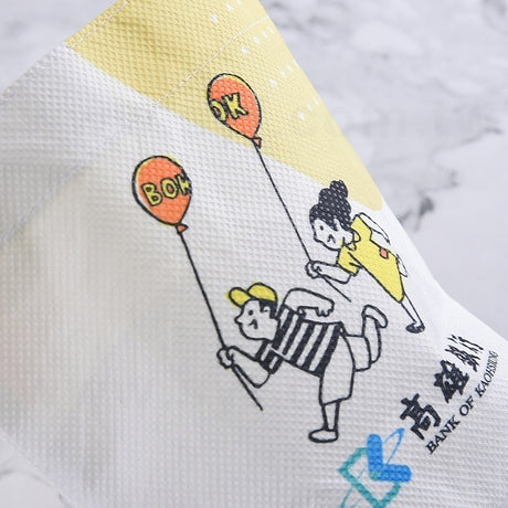 不織布杯套-500ml 有底-可客製化彩色印刷
