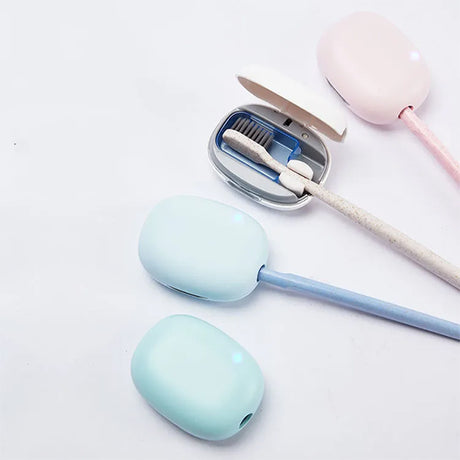 現代USB充電UVC光牙刷消毒器