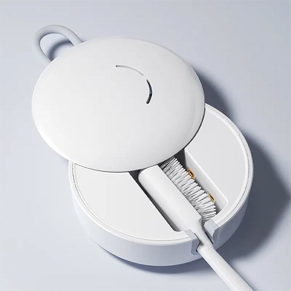 可充電USB智能牙刷架紫外線牙刷消毒器