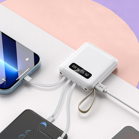 ​馬卡龍色迷你行動電源
