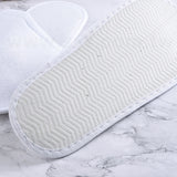 半包拉毛布拖鞋