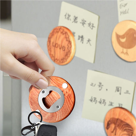 木雕冰箱貼