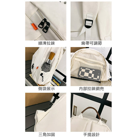 帆布後背包