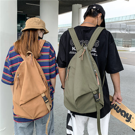 帆布後背包