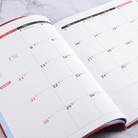 16K高級平裝皮套工商日誌