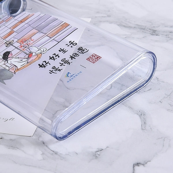 創意扁平水壺