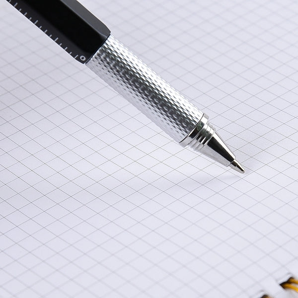 多功能觸控圓珠筆-螺絲起子-尺標