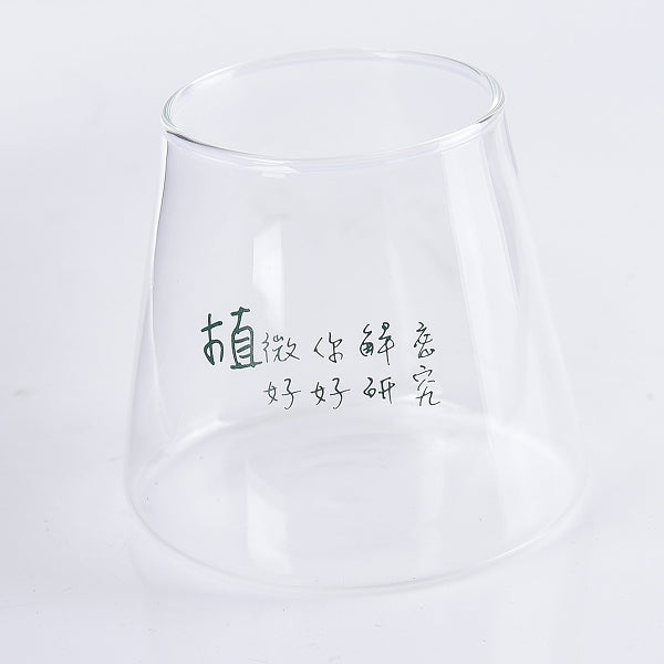 300ml錐形玻璃杯