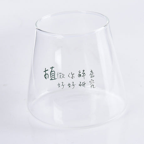300ml錐形玻璃杯