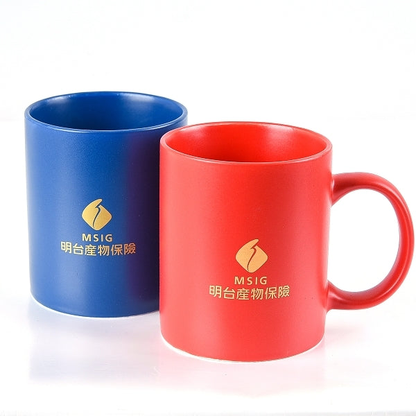 白瓷霧面馬克杯