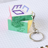 客製魔術方塊鑰匙圈