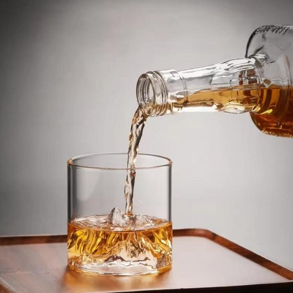 富士山玻璃杯