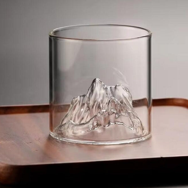 富士山玻璃杯