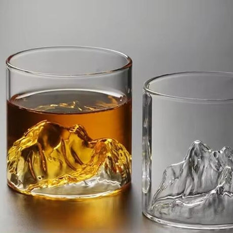 富士山玻璃杯