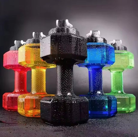 2200ml啞鈴造型重量水瓶