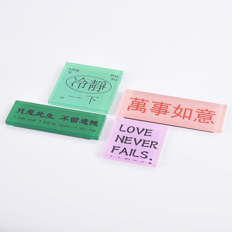 壓克力冰箱磁鐵貼