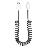 USB傳輸充電線-彈簧充電線