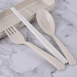小麥桔梗餐具3件組
