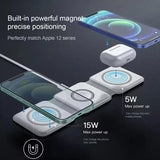 三合一折疊無線充電器