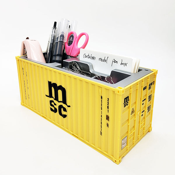 工業風貨櫃造型筆筒