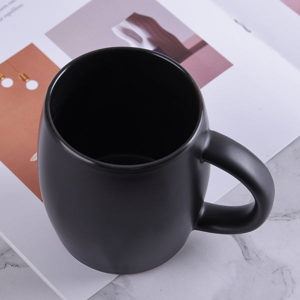 陶瓷馬克杯-霧面內黑釉馬克杯