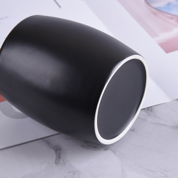 陶瓷馬克杯-霧面內黑釉馬克杯