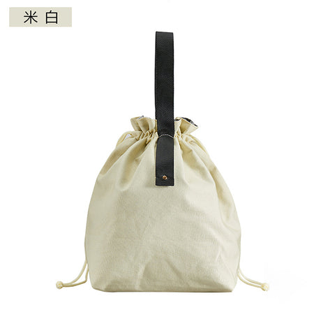 帆布束口保溫保冷提袋