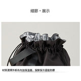 帆布束口保溫保冷提袋