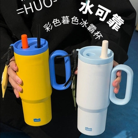不鏽鋼吸管保溫杯