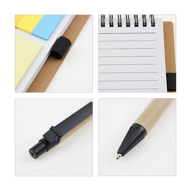 三合一笑臉款便利貼筆記本