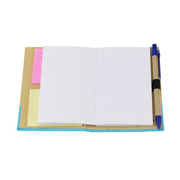 鬆緊綁帶附筆便利貼記事本