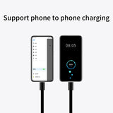 65W快充手機支架伸縮傳輸充電線